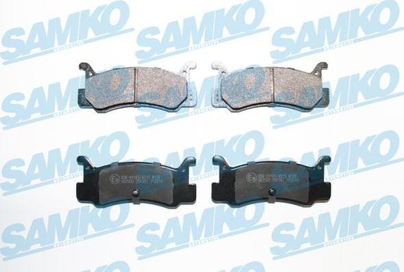 Samko 5SP367 - Тормозные колодки, дисковые, комплект parts5.com