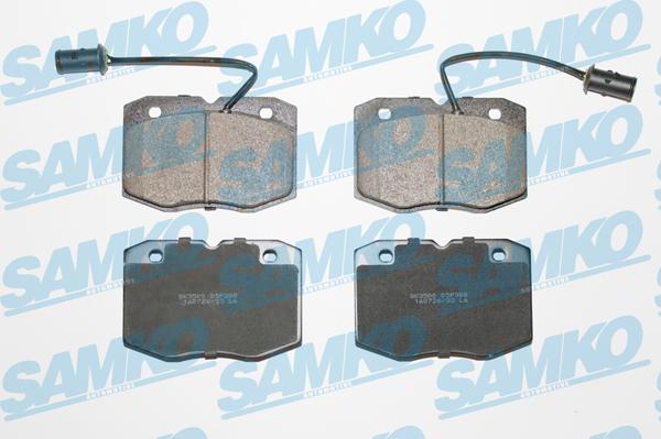 Samko 5SP388 - Тормозные колодки, дисковые, комплект parts5.com