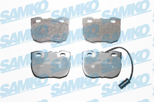 Samko 5SP324 - Тормозные колодки, дисковые, комплект parts5.com