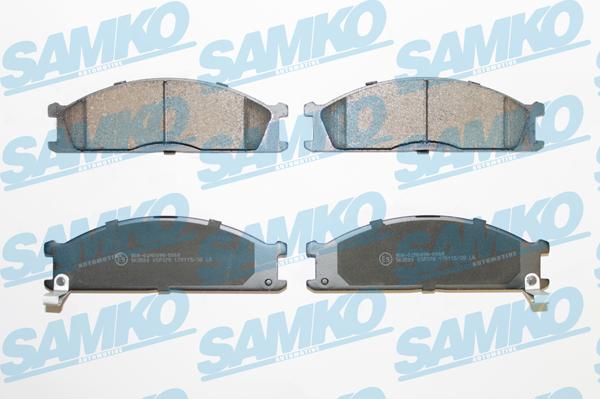 Samko 5SP378 - Тормозные колодки, дисковые, комплект parts5.com