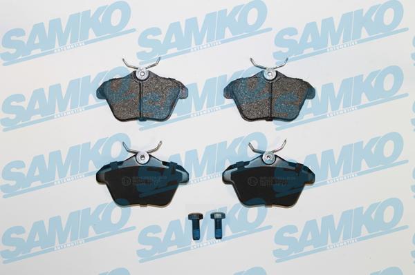 Samko 5SP298 - Тормозные колодки, дисковые, комплект parts5.com