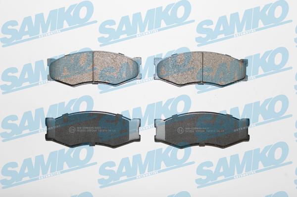 Samko 5SP264 - Тормозные колодки, дисковые, комплект parts5.com