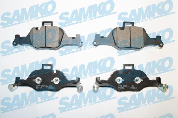 Samko 5SP2040 - Тормозные колодки, дисковые, комплект parts5.com