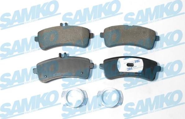 Samko 5SP2081 - Тормозные колодки, дисковые, комплект parts5.com