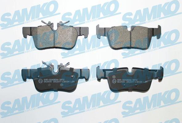 Samko 5SP2024 - Тормозные колодки, дисковые, комплект parts5.com