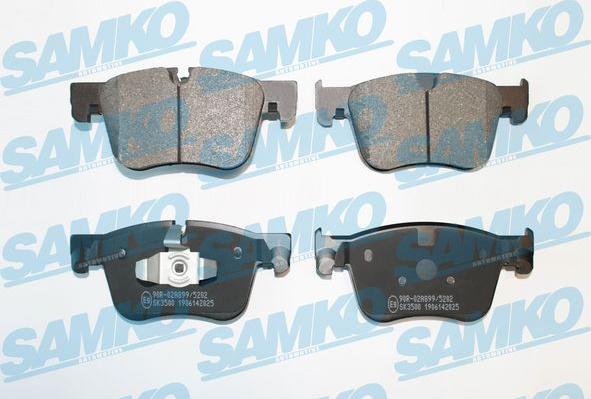 Samko 5SP2025 - Тормозные колодки, дисковые, комплект parts5.com