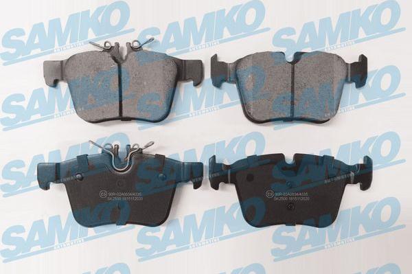 Samko 5SP2020 - Тормозные колодки, дисковые, комплект parts5.com