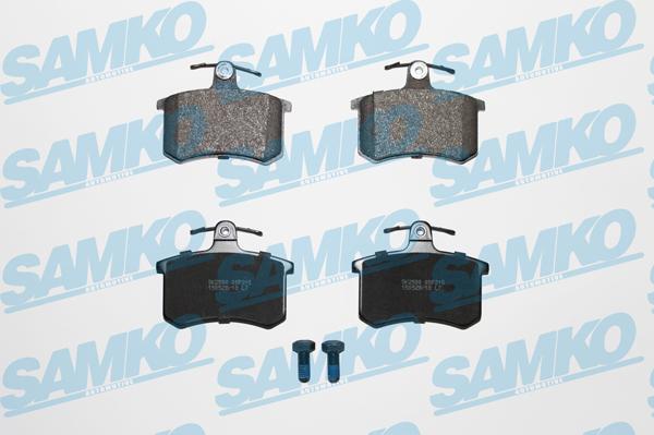 Samko 5SP215 - Тормозные колодки, дисковые, комплект parts5.com