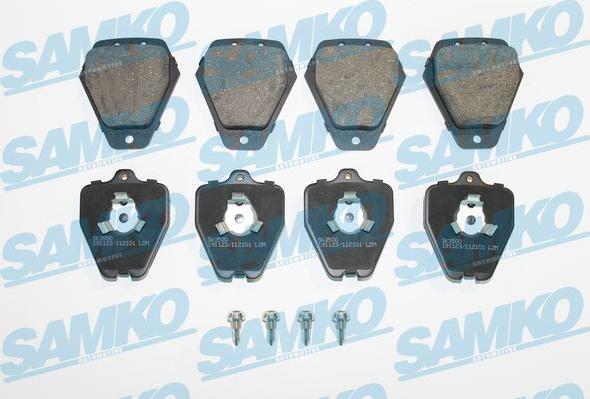 Samko 5SP2101 - Тормозные колодки, дисковые, комплект parts5.com