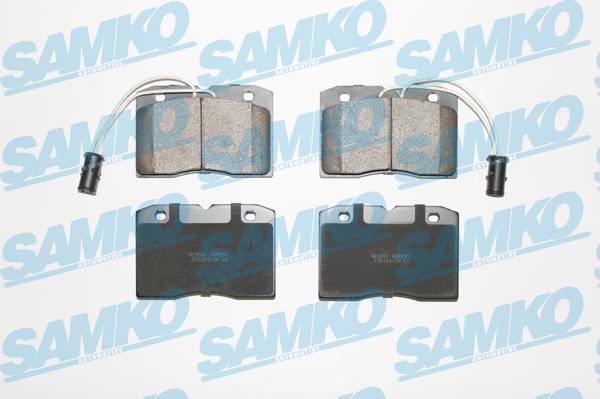 Samko 5SP281 - Тормозные колодки, дисковые, комплект parts5.com