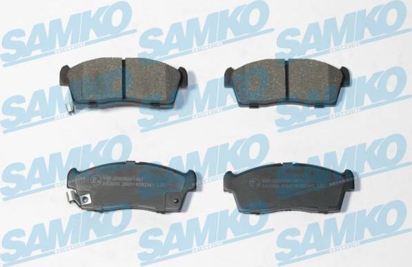 Samko 5SP2341 - Тормозные колодки, дисковые, комплект parts5.com