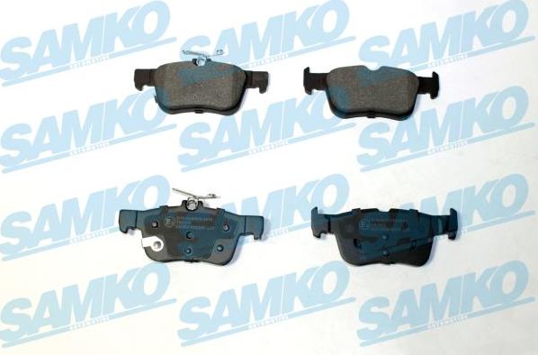 Samko 5SP2356 - Тормозные колодки, дисковые, комплект parts5.com