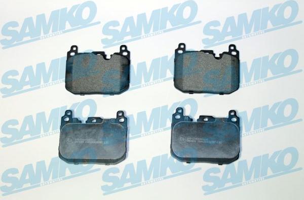 Samko 5SP2357 - Тормозные колодки, дисковые, комплект parts5.com