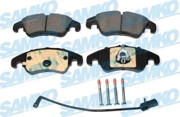 Samko 5SP2282A - Тормозные колодки, дисковые, комплект parts5.com