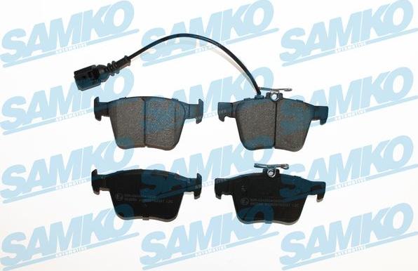 Samko 5SP2221 - Тормозные колодки, дисковые, комплект parts5.com