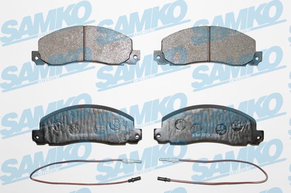 Samko 5SP278 - Brake Pad Set, disc brake parts5.com