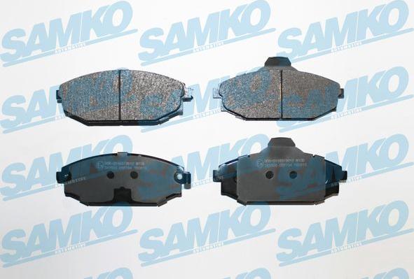 Samko 5SP794 - Тормозные колодки, дисковые, комплект parts5.com