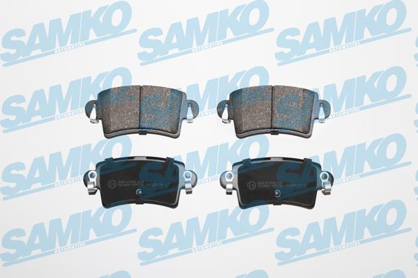 Samko 5SP791 - Тормозные колодки, дисковые, комплект parts5.com