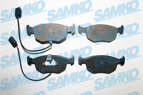 Samko 5SP745 - Тормозные колодки, дисковые, комплект parts5.com