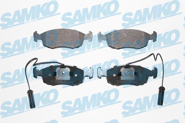 Samko 5SP755 - Тормозные колодки, дисковые, комплект parts5.com