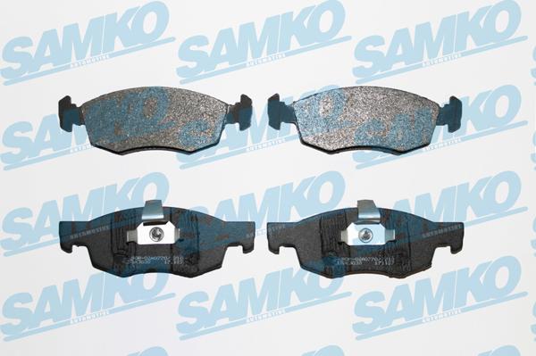 Samko 5SP756 - Тормозные колодки, дисковые, комплект parts5.com