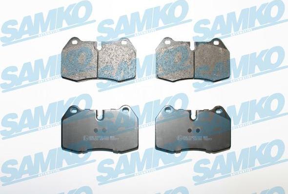 Samko 5SP769 - Тормозные колодки, дисковые, комплект parts5.com