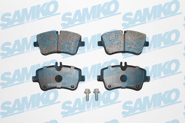 Samko 5SP767 - Тормозные колодки, дисковые, комплект parts5.com