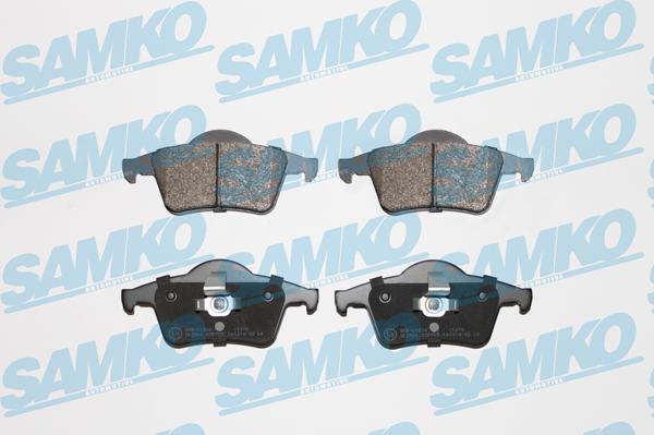 Samko 5SP705 - Тормозные колодки, дисковые, комплект parts5.com