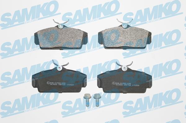 Samko 5SP706 - Тормозные колодки, дисковые, комплект parts5.com