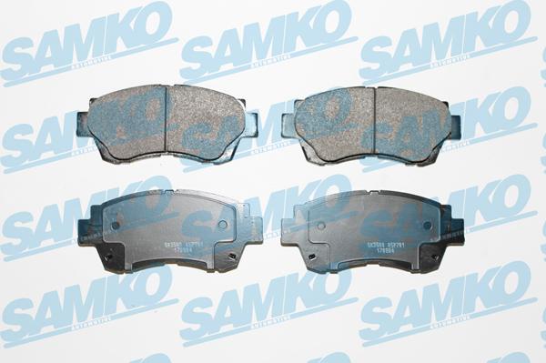 Samko 5SP701 - Тормозные колодки, дисковые, комплект parts5.com