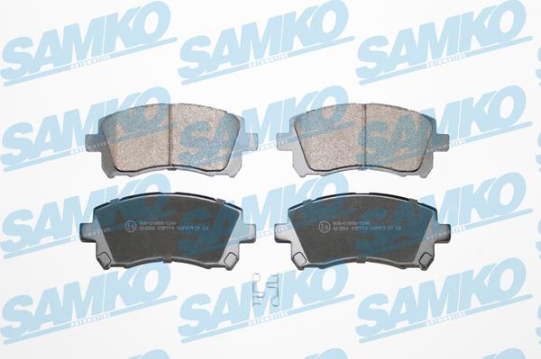 Samko 5SP713 - Тормозные колодки, дисковые, комплект parts5.com