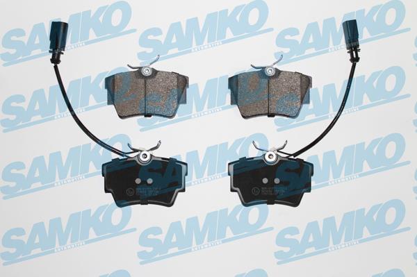 Samko 5SP786 - Тормозные колодки, дисковые, комплект parts5.com
