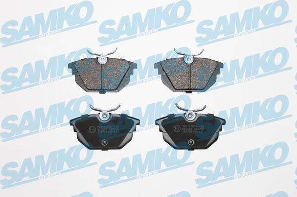 Samko 5SP736 - Тормозные колодки, дисковые, комплект parts5.com