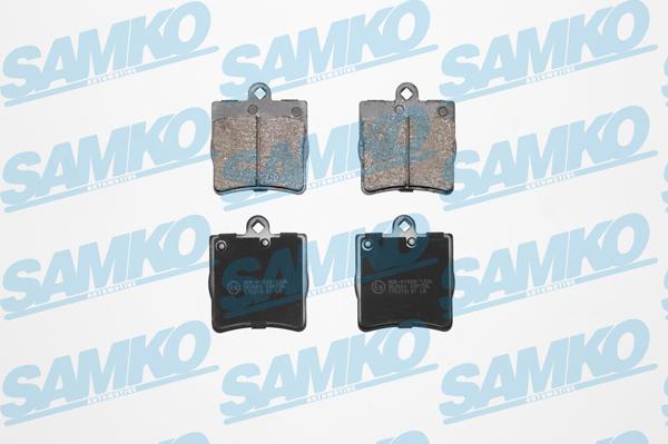 Samko 5SP726 - Тормозные колодки, дисковые, комплект parts5.com