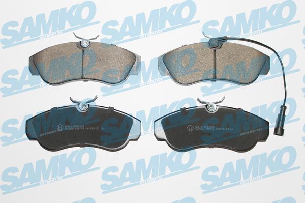 Samko 5SP774 - Тормозные колодки, дисковые, комплект parts5.com