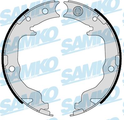 Samko 89540 - Комплект тормозных колодок, барабанные parts5.com