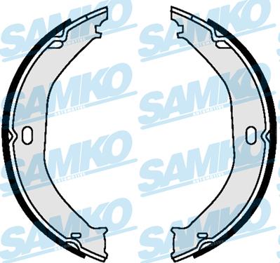 Samko 89520 - Комплект тормозных колодок, барабанные parts5.com