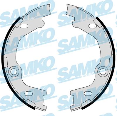 Samko 89630 - Комплект тормозных колодок, барабанные parts5.com