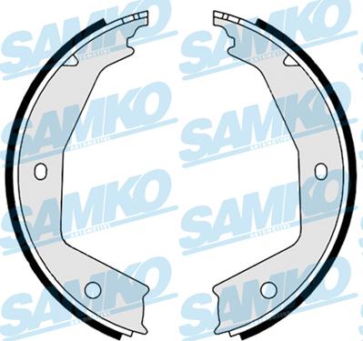 Samko 89060 - Комплект тормозных колодок, барабанные parts5.com