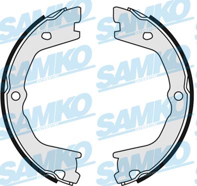 Samko 89080 - Комплект тормозных колодок, барабанные parts5.com