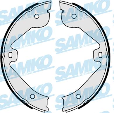 Samko 89150 - Комплект тормозных колодок, барабанные parts5.com