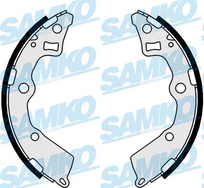 Samko 89830 - Комплект тормозных колодок, барабанные parts5.com