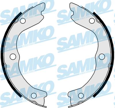 Samko 89730 - Комплект тормозных колодок, барабанные parts5.com