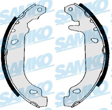 Samko 84880 - Комплект тормозных колодок, барабанные parts5.com