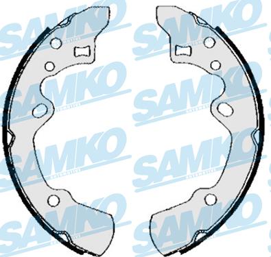 Samko 85620 - Комплект тормозных колодок, барабанные parts5.com