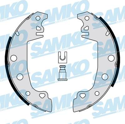 Samko 85890 - Комплект тормозных колодок, барабанные parts5.com