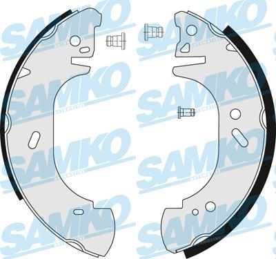 Samko 86750 - Комплект тормозных колодок, барабанные parts5.com