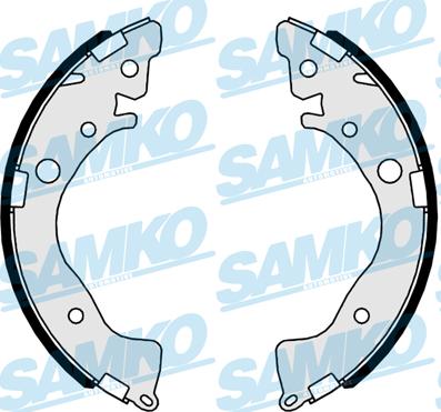 Samko 81079 - Комплект тормозных колодок, барабанные parts5.com