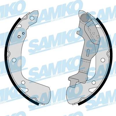 Samko 81195 - Комплект тормозных колодок, барабанные parts5.com