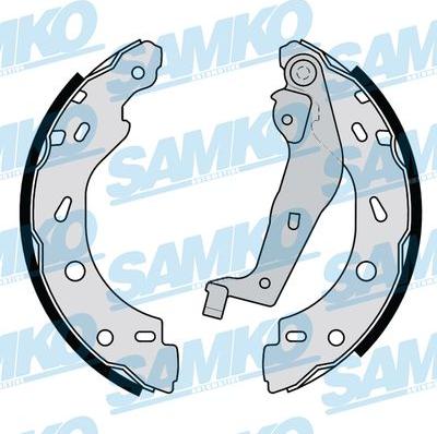 Samko 81191 - Комплект тормозных колодок, барабанные parts5.com